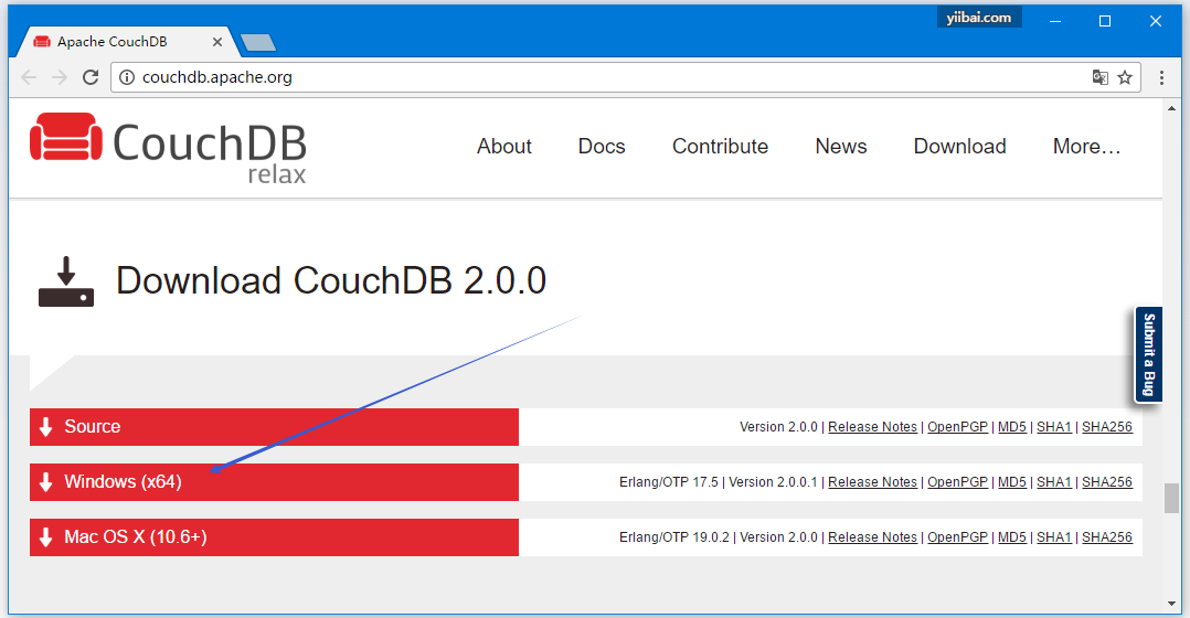 CouchDB 安装配置 - 图1